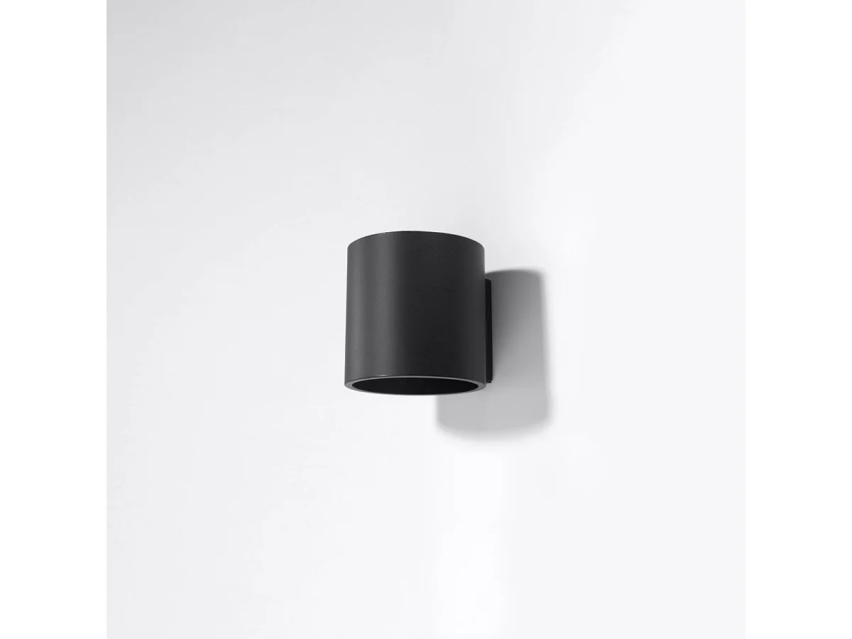 Kinkiety nowoczesny Celeris, aluminium - 1 źródło światła 4000K - L.10 x H.10 cm - czarny 4751305 - obrazek 1