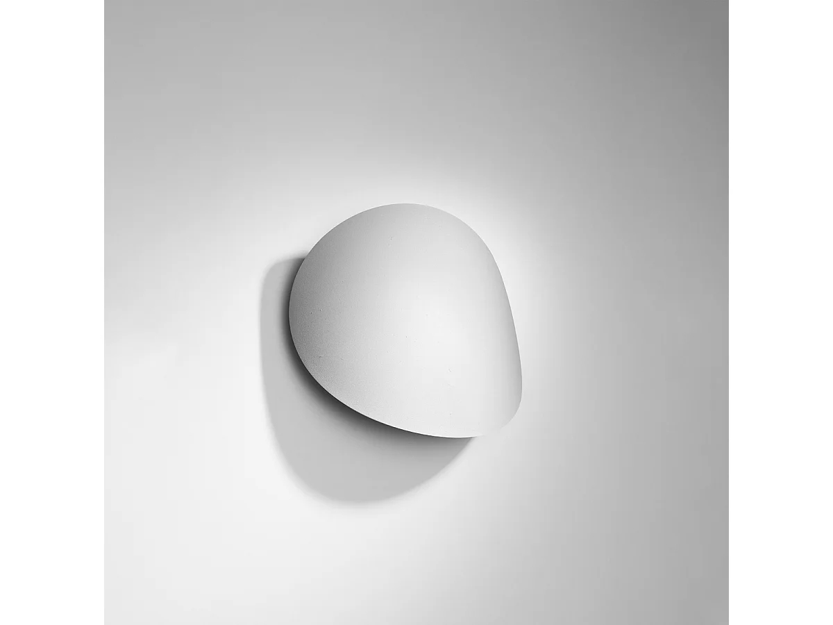Kinkiety nowoczesny Perceptix, stal - 2 źródło światła 4000K - L.25 x H.29 cm - biały 4751329 - obrazek 1