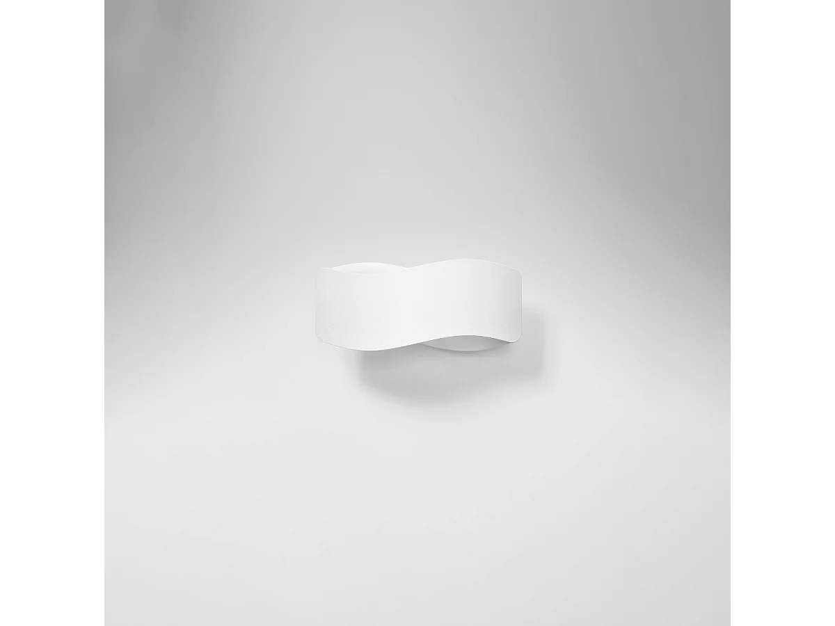 Kinkiety nowoczesny Zanila, stal - 1 źródło światła 4000K - L.30 x H.13 cm - biały 4752149 - obrazek 1