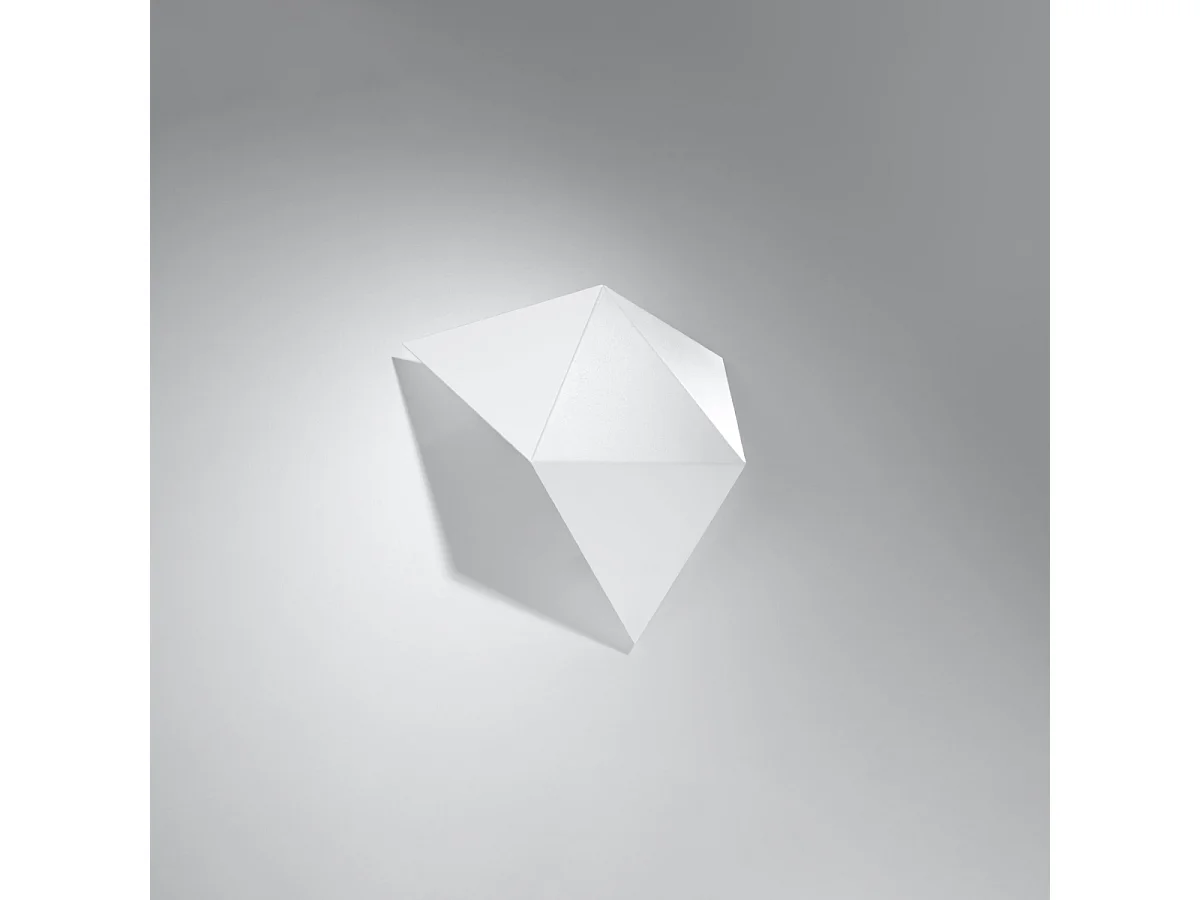 Kinkiety nowoczesny Solara, stal - 2 źródło światła 4000K - L.27 x H.25 cm - biały 4752171 - obrazek 1
