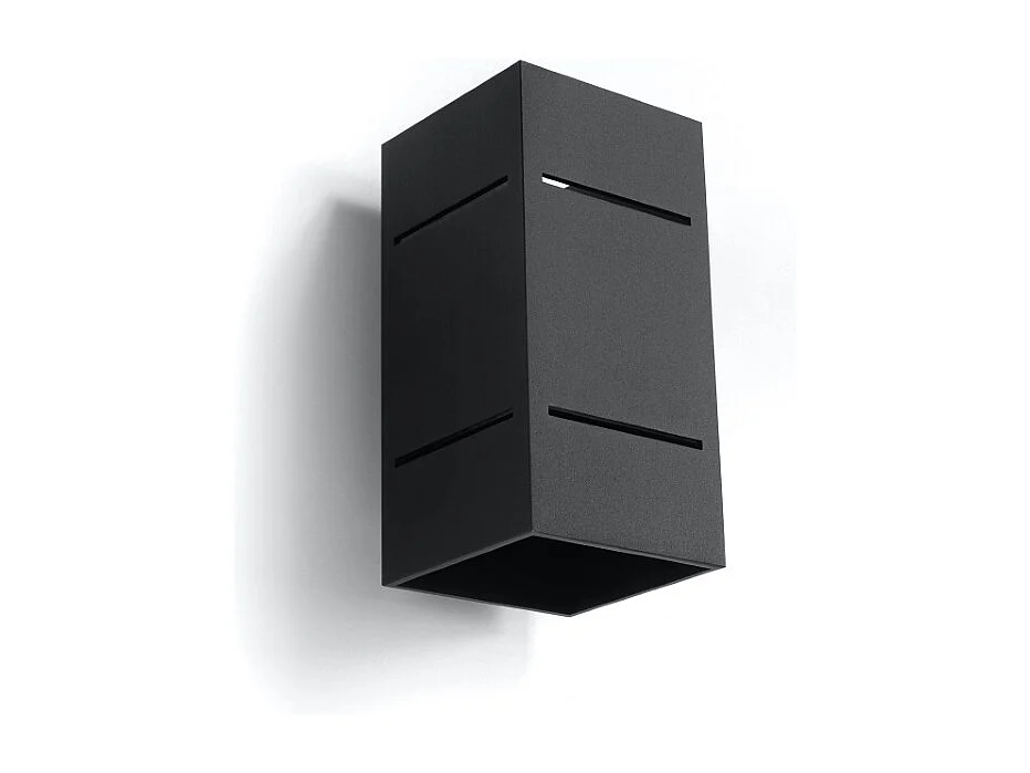 Kinkiety loft Vivus, aluminium - 1 źródło światła 4000K - L.10 x H.20 cm - czarny 4752248 - obrazek 1