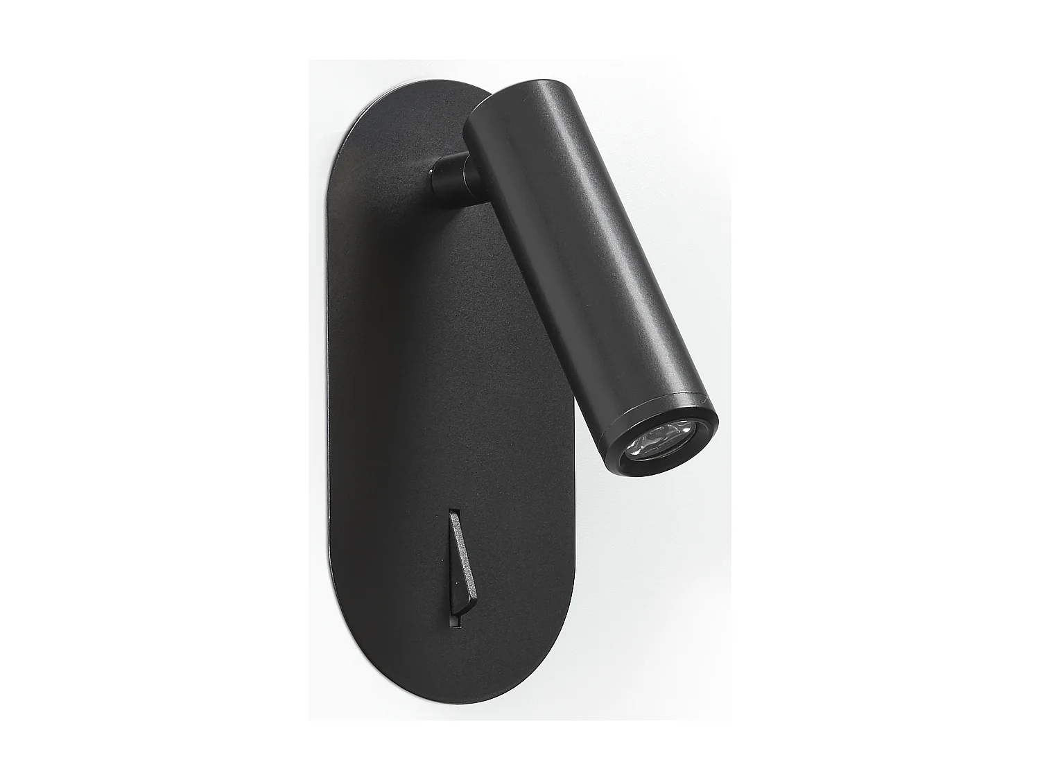 Kinkiet czytnika Dirk nowoczesny styl - wpuszczany - LED SMD 3W - 3000K - w?./wy?. - 90° i 300° stopni - IP20 - stal i czer? 3748069 - obrazek 1