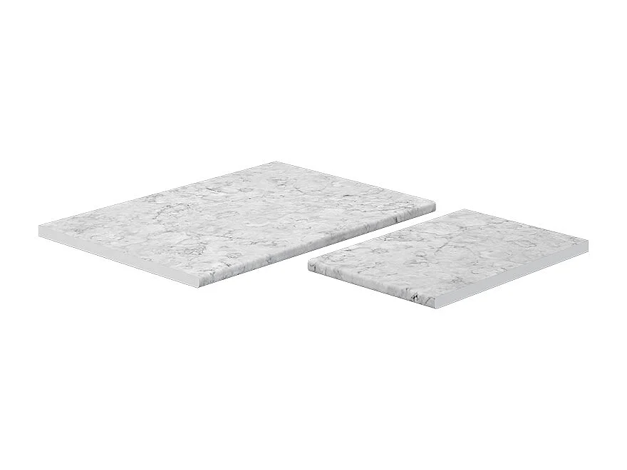 Blat kuchenny biały/marmur 114x60x2.8 r-line 4791151