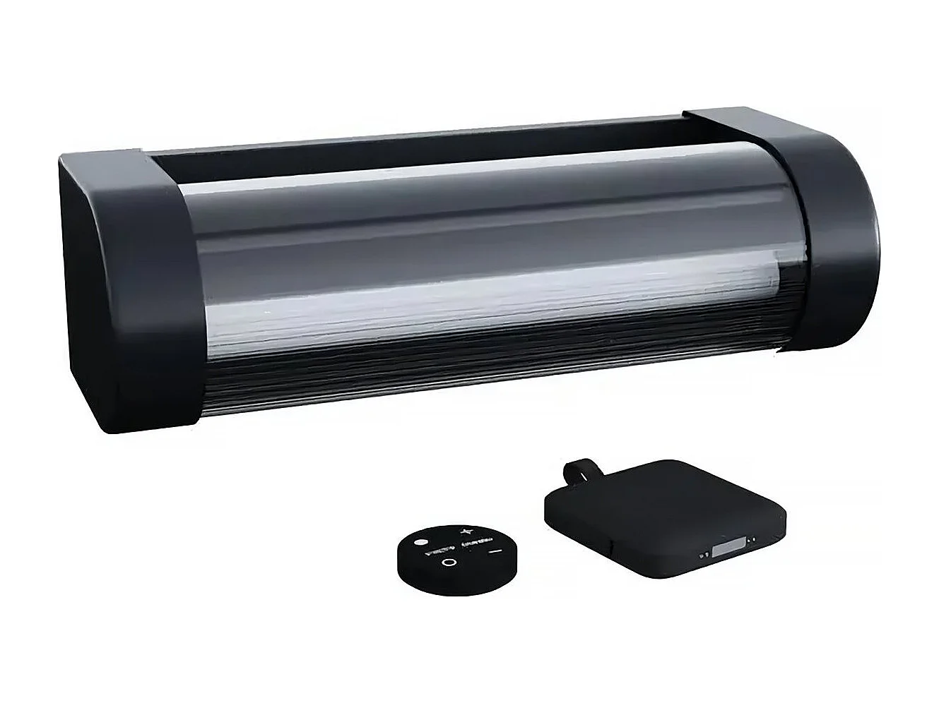 Booster ” Loma ” solarna i ładowalna lampa ścienna od 150 do 900 lumenów – czarna 3769882