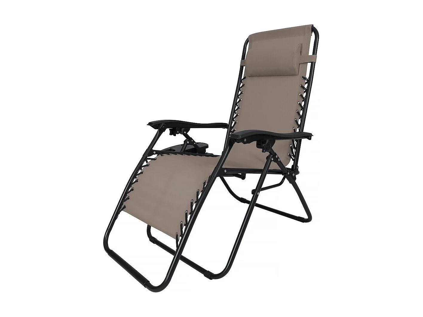 Leżanka ogrodowa „Sintra” o zerowej grawitacji – Taupe 3769097