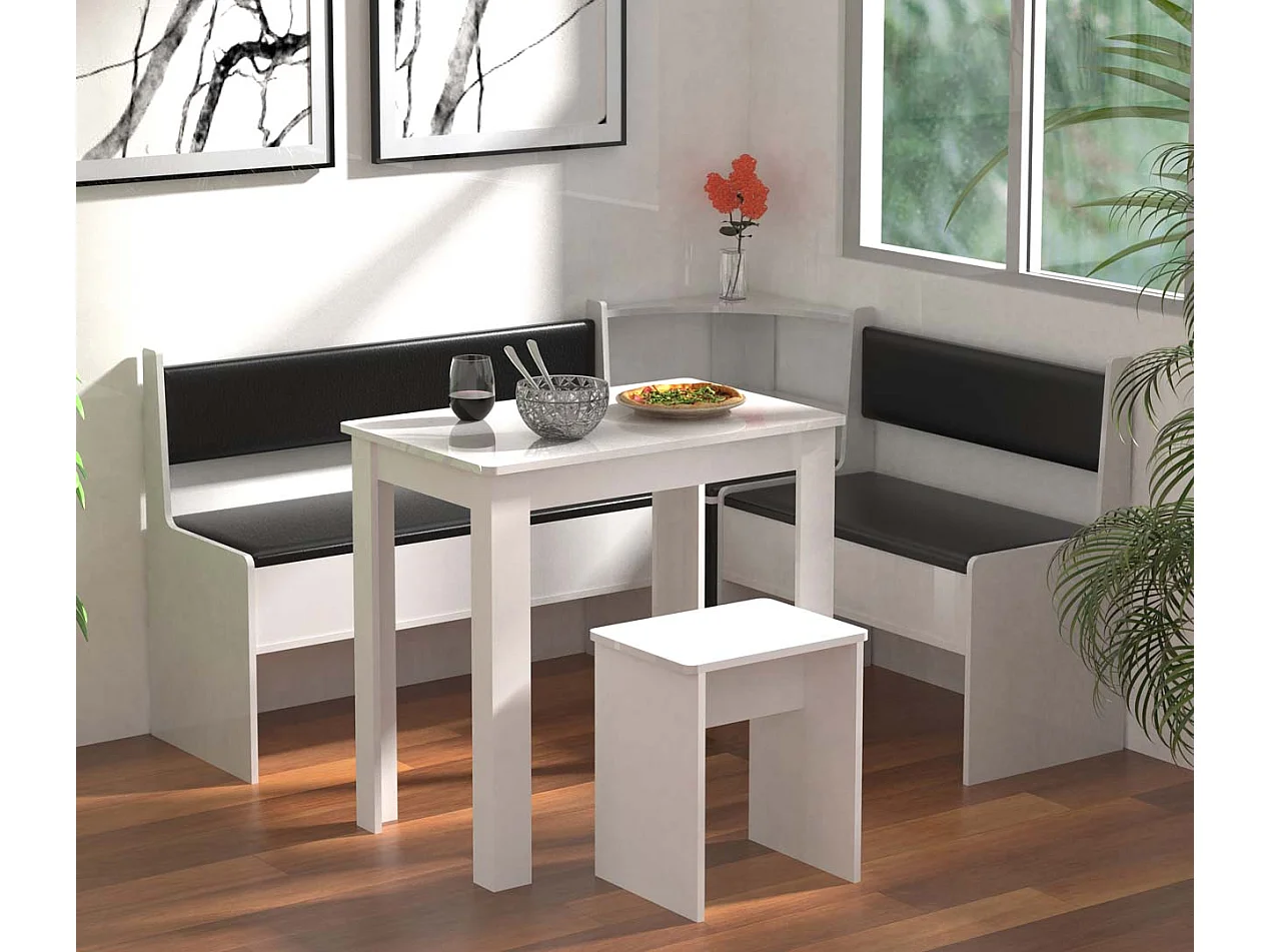Grupa wyżywienia Esal Biały W. 80 x S. 153 x G. 123 cm 1791549