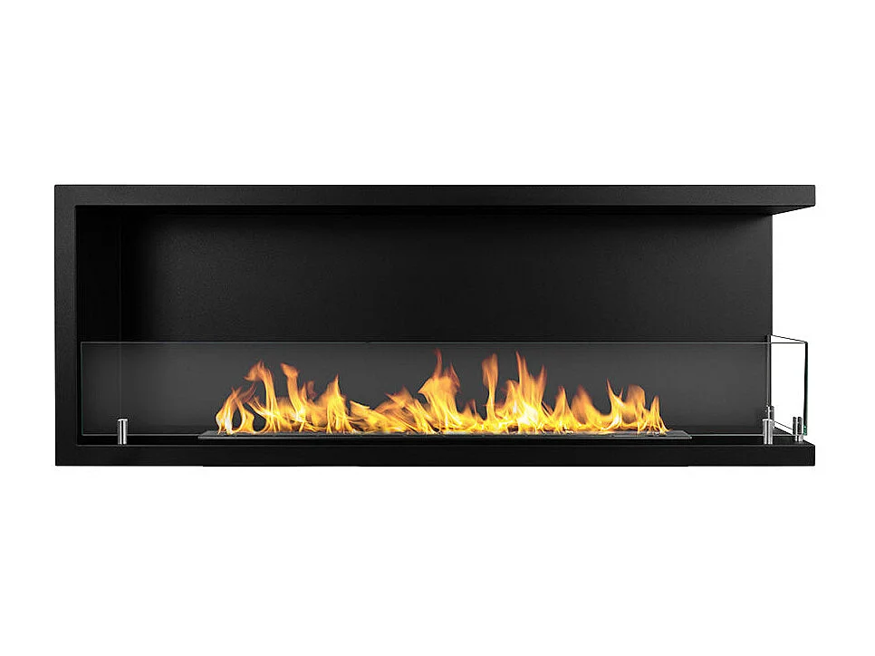 Biokominek narożny do zabudowy, biokominek narożny 120×45 SUTRI 120 DX 4867511