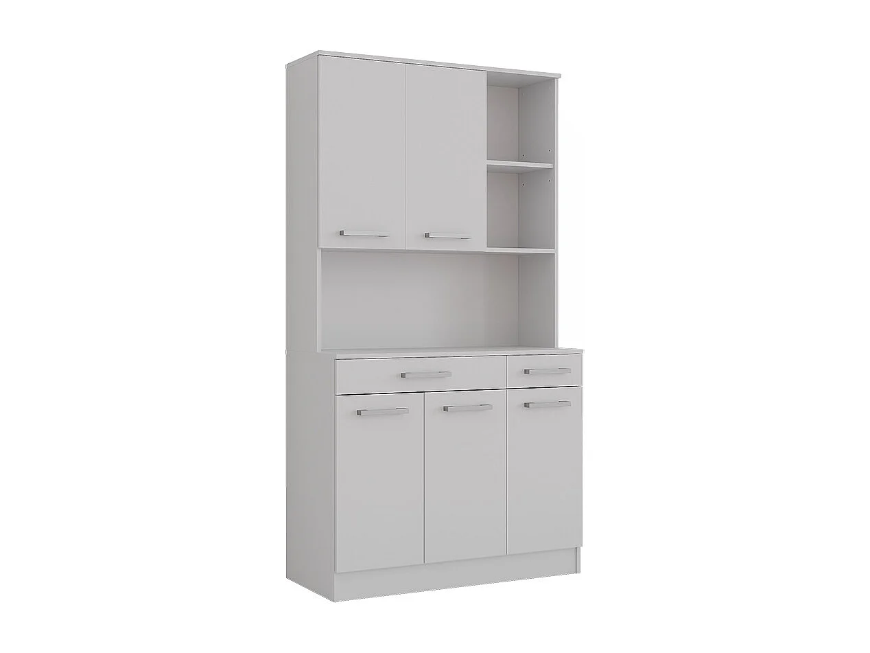 Bufet kuchenny biały 100.1x46x188.5 raul 4873532