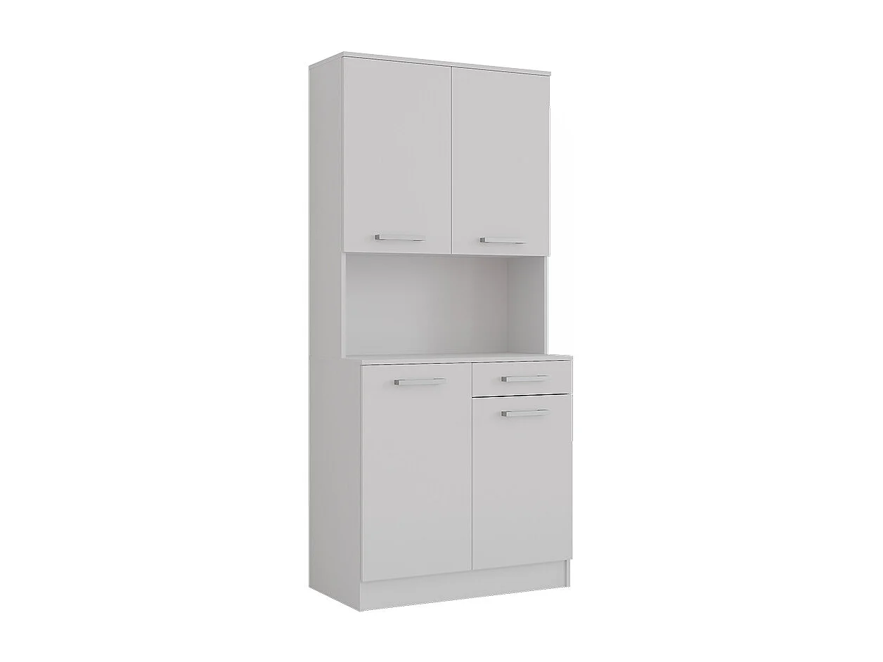 Bufet kuchenny biały 83.6x46x188.5 raul 4873553 - obrazek 1