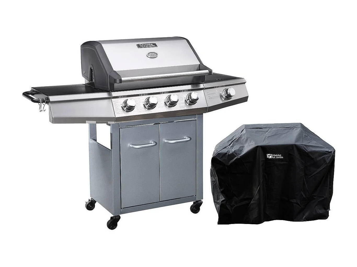 Grill gazowy z diodami LED „Bingo 5” 501837