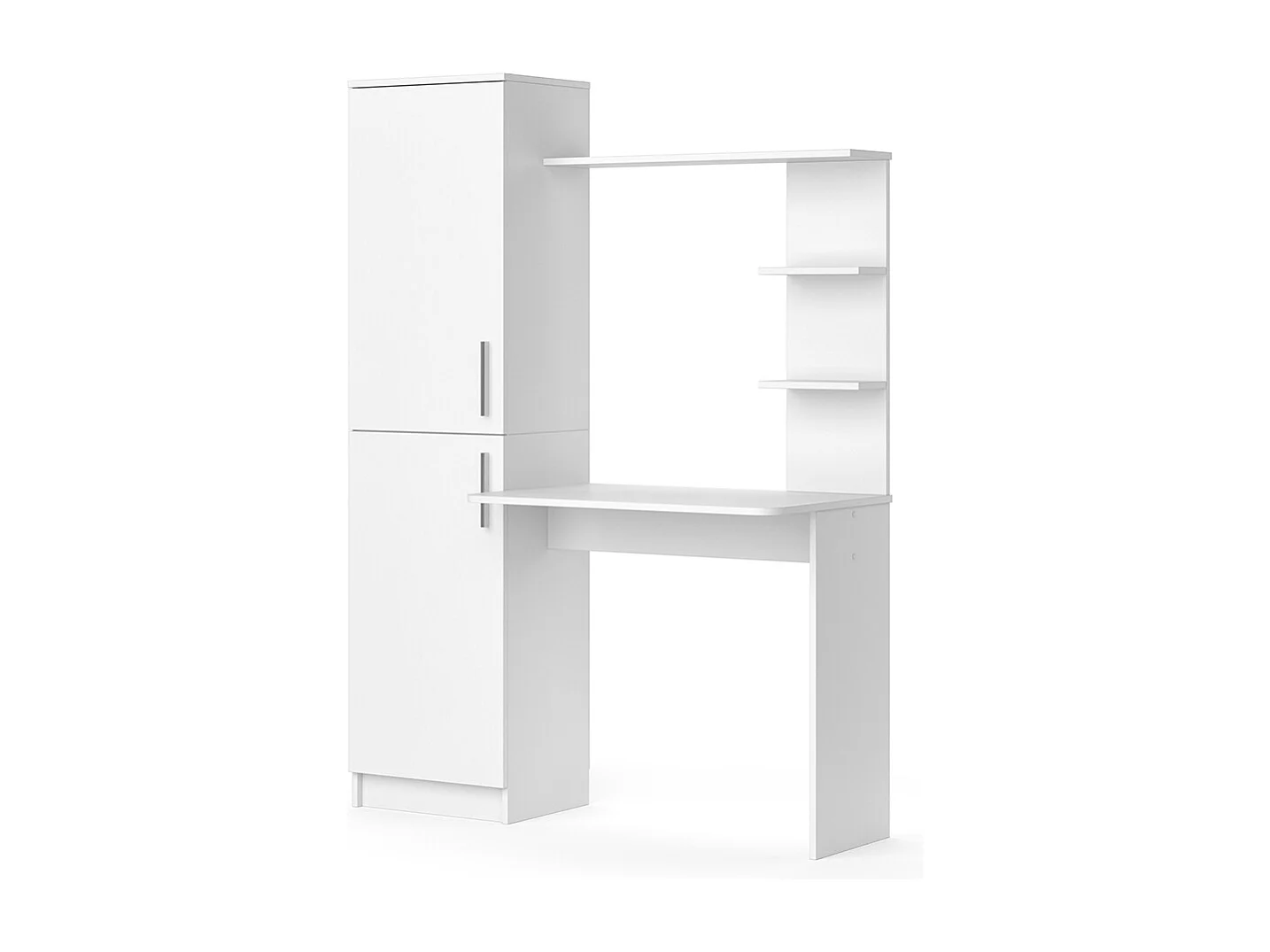 Biurko biały 122.9x52x168.5 tessa 4783495