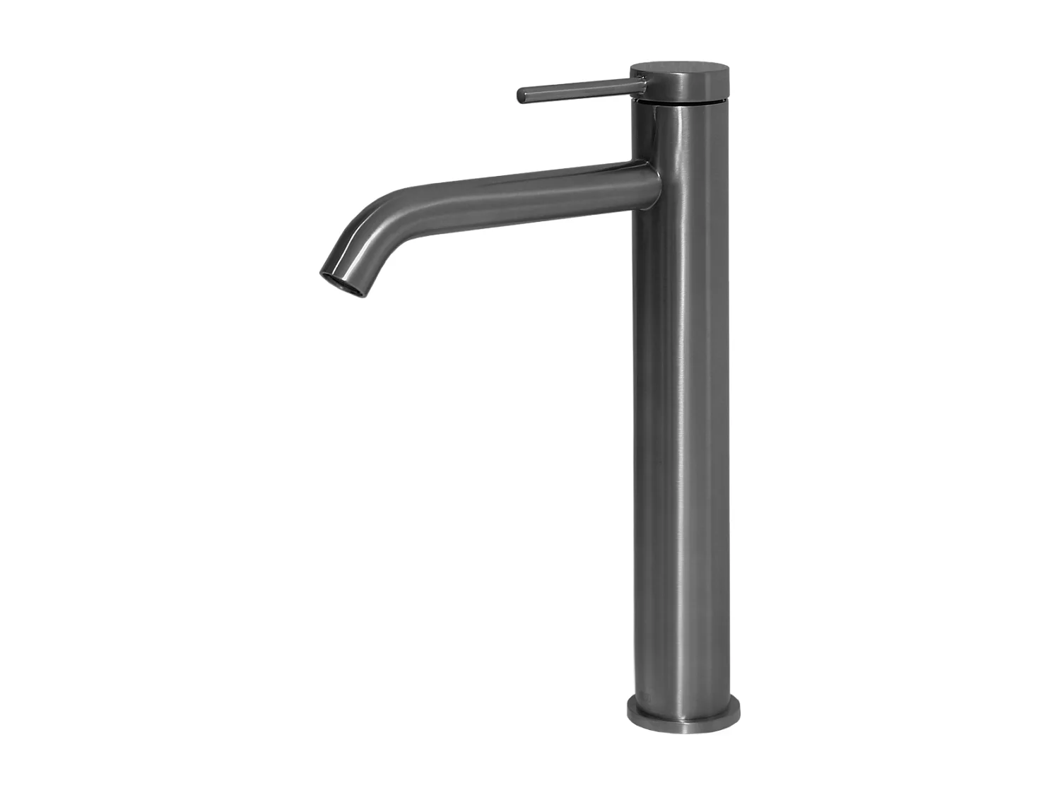 Lollipop bateria umywalkowa wysoki szary metaliczny – Essebagno 1385421