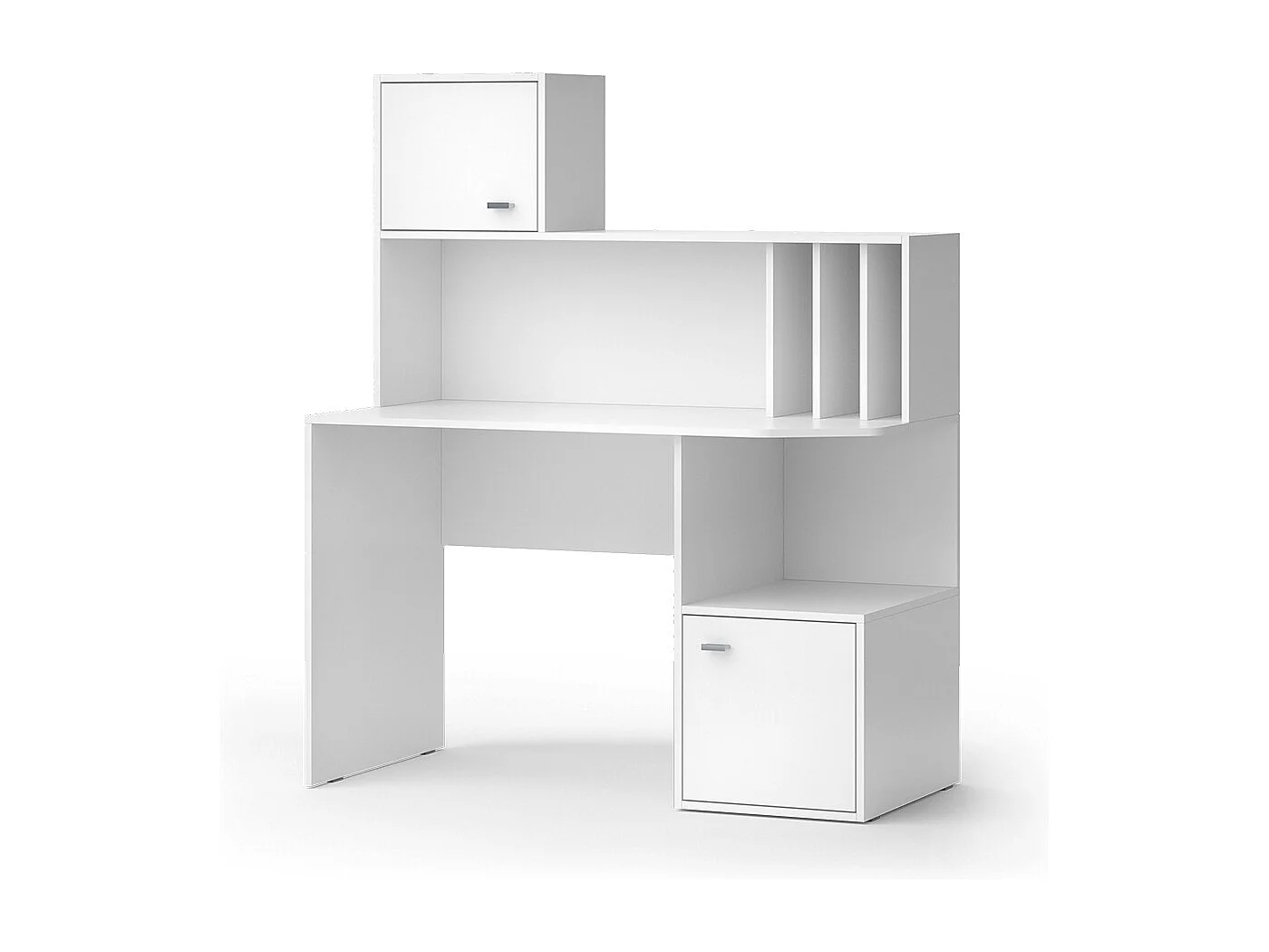 Biurko biały 115x55x76.4 alwin 4783458