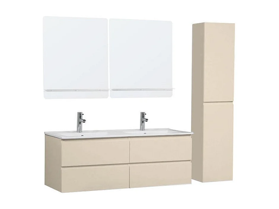 Jednostka podwójna + lustro + bateria + kolumna SORRENTO 4901133