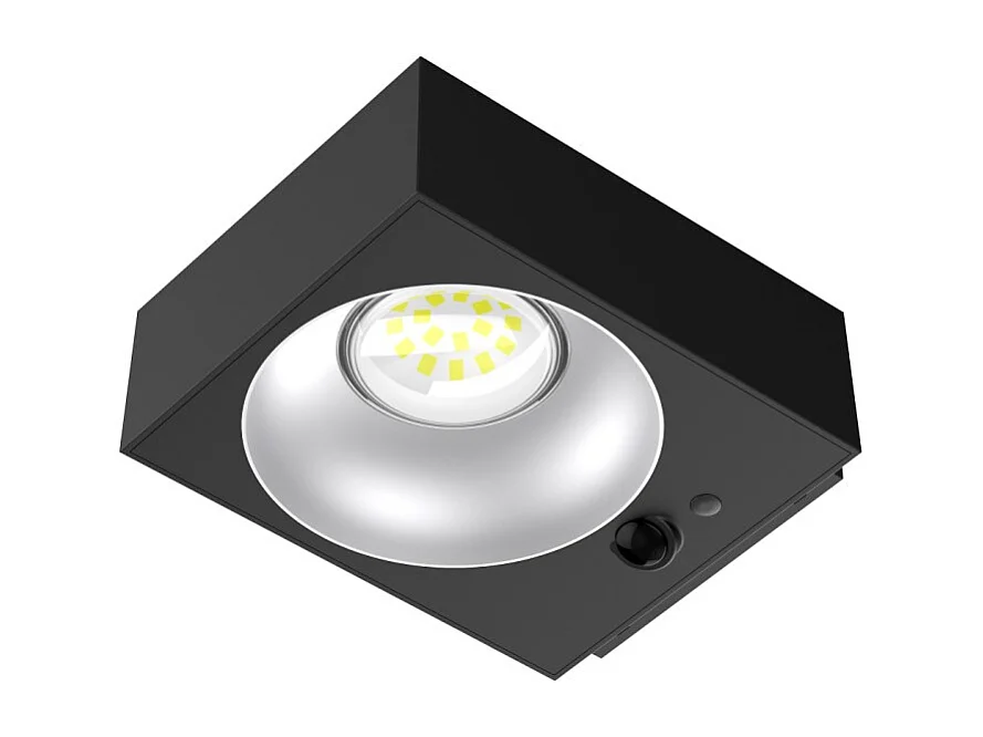 Kinkiet solarny LED IP65 o mocy 1000 lm z czujnikiem obecności i zmierzchu - 4000 K - włącza się automatycznie, gdy ktoś przechodzi obok 4929726 - obrazek 1