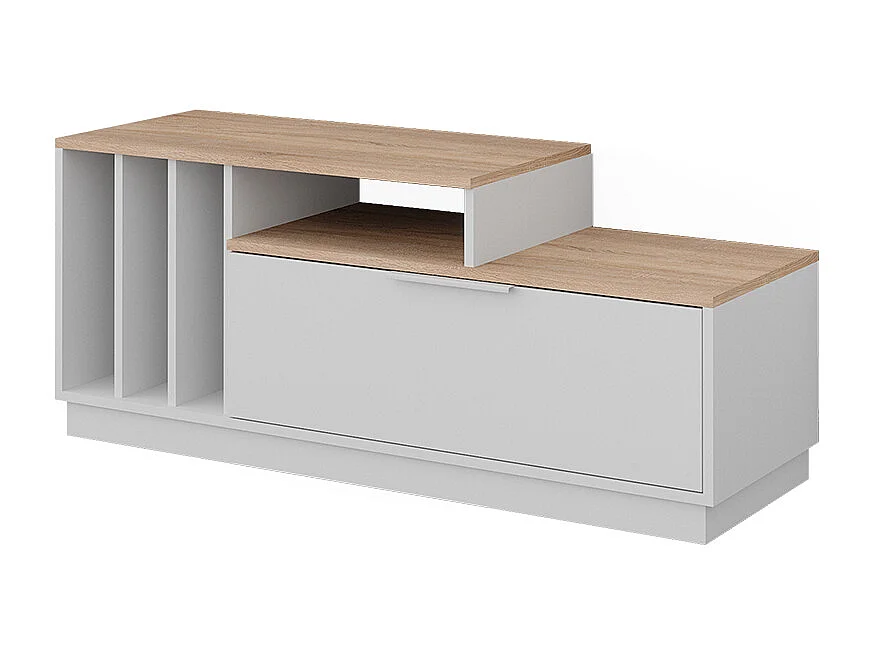 Lowboard biały/sonoma 120x40x49.9 betti 4844802