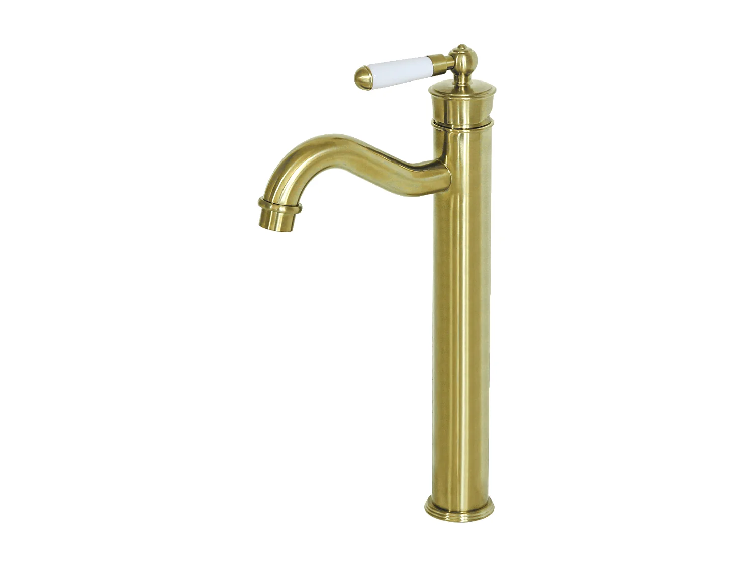 Leeds Bateria umywalkowa retro wysoka, szczotkowane złoto – Essebagno 1385403