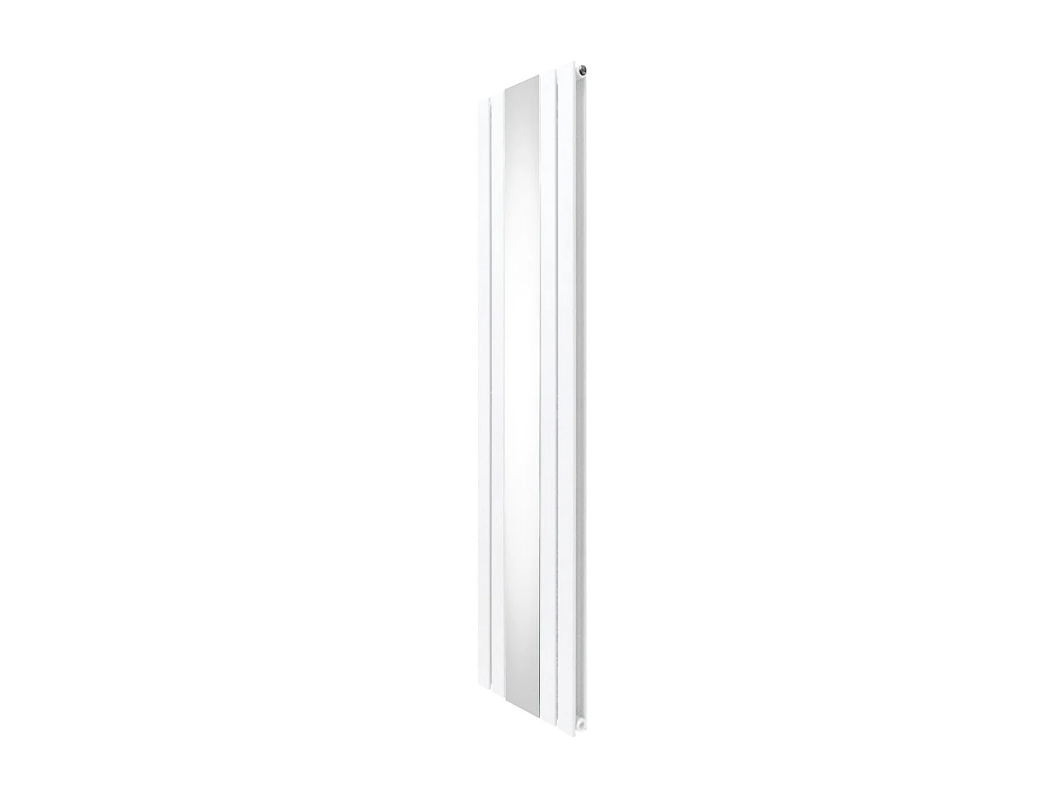 Grzejnik z płaskim lustrem - 1800 mm x 425 mm - biały 3485957 - obrazek 1