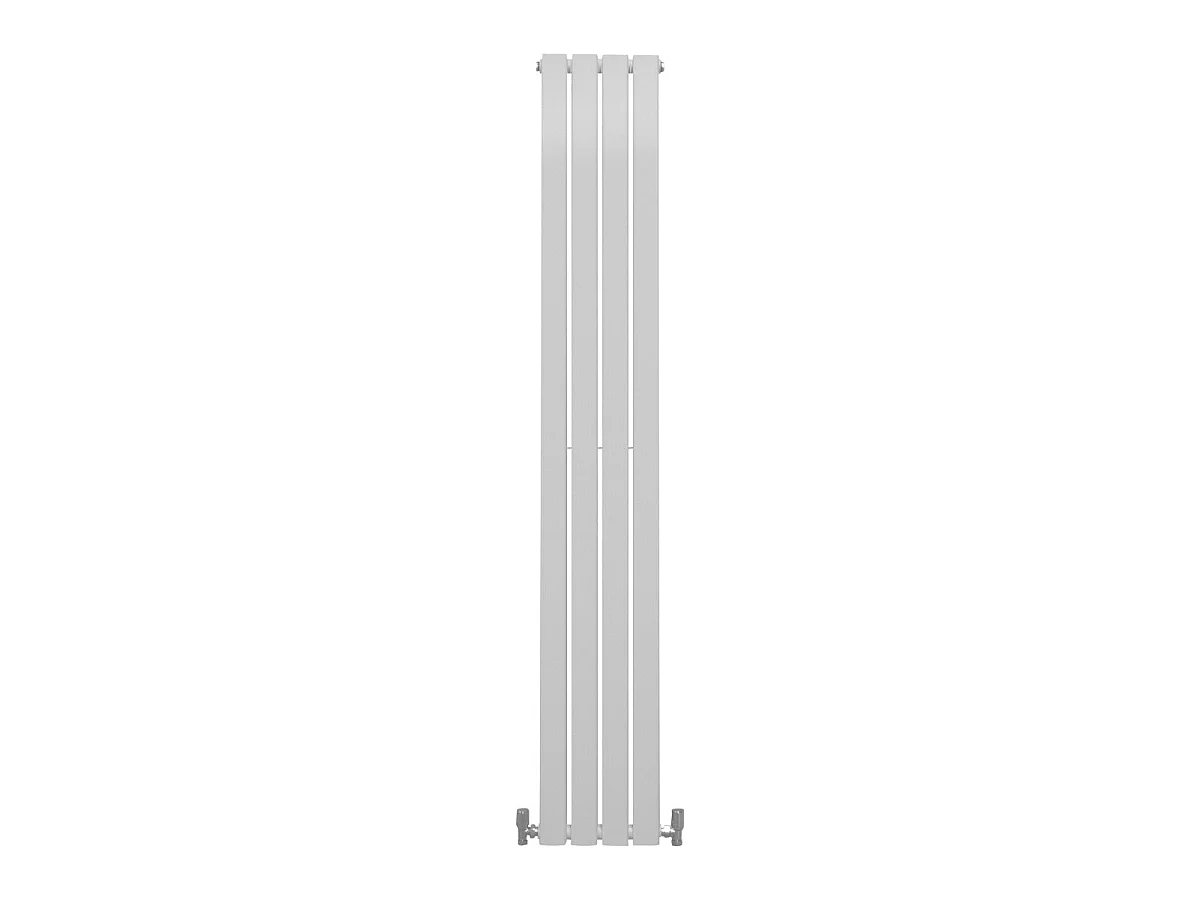 Grzejniki panelowe designerskie, połyskujące, białe, 1800 mm x 280 mm 3485915 - obrazek 1