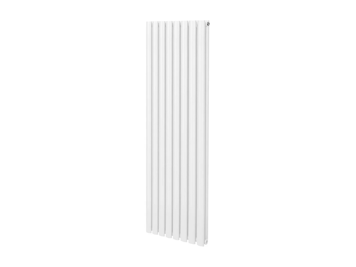 Grzejnik kolumnowy owalny – 1600 mm x 480 mm – biały 3485941 - obrazek 1