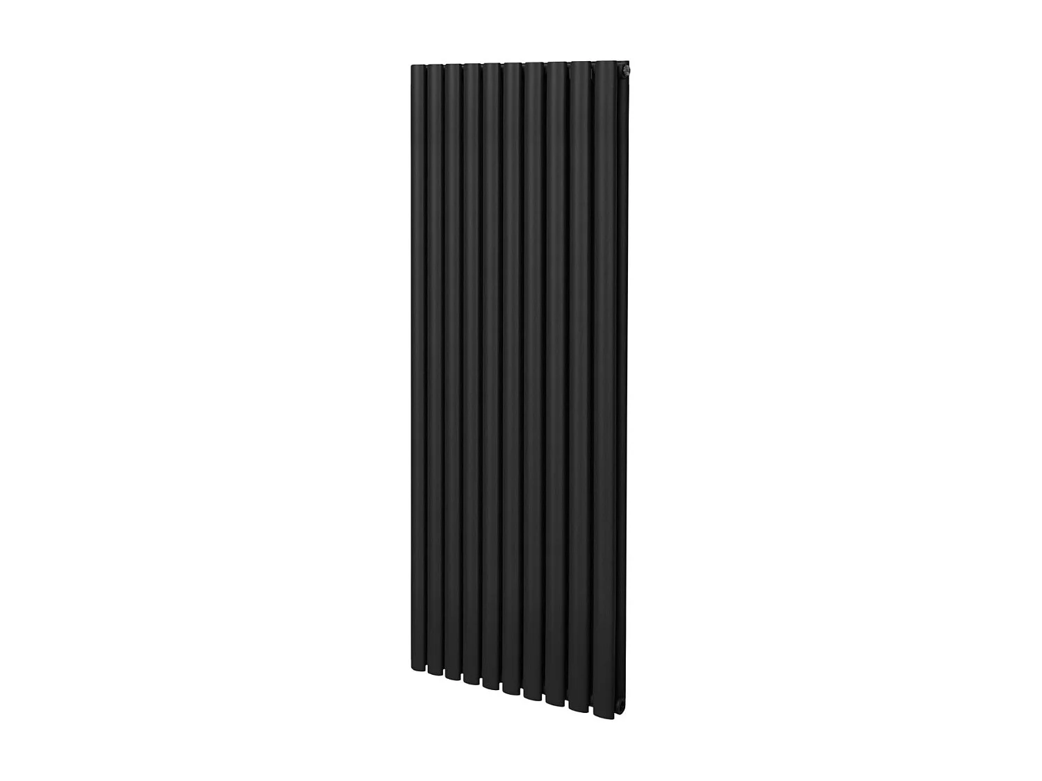 Grzejnik kolumnowy owalny – 1600 mm x 600 mm – czarny 3485975 - obrazek 1