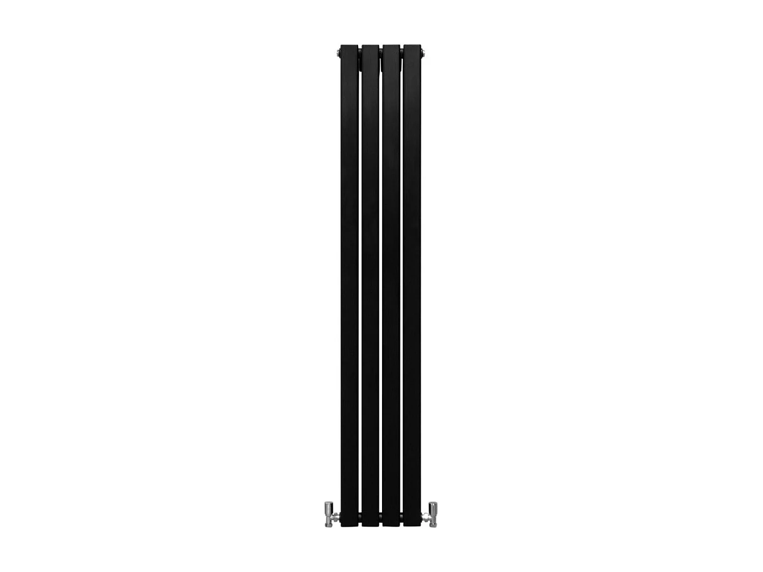 Grzejniki panelowe designerskie, matowo czarne, 1600 mm x 280 mm 3486135 - obrazek 1