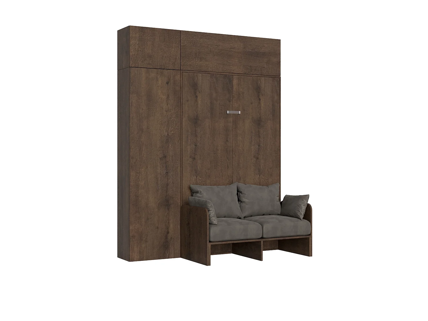 Sofa rozkładana Kentaro Walnut 120 cm z kolumną – vasistas wall unit – wall unit above column 3038660