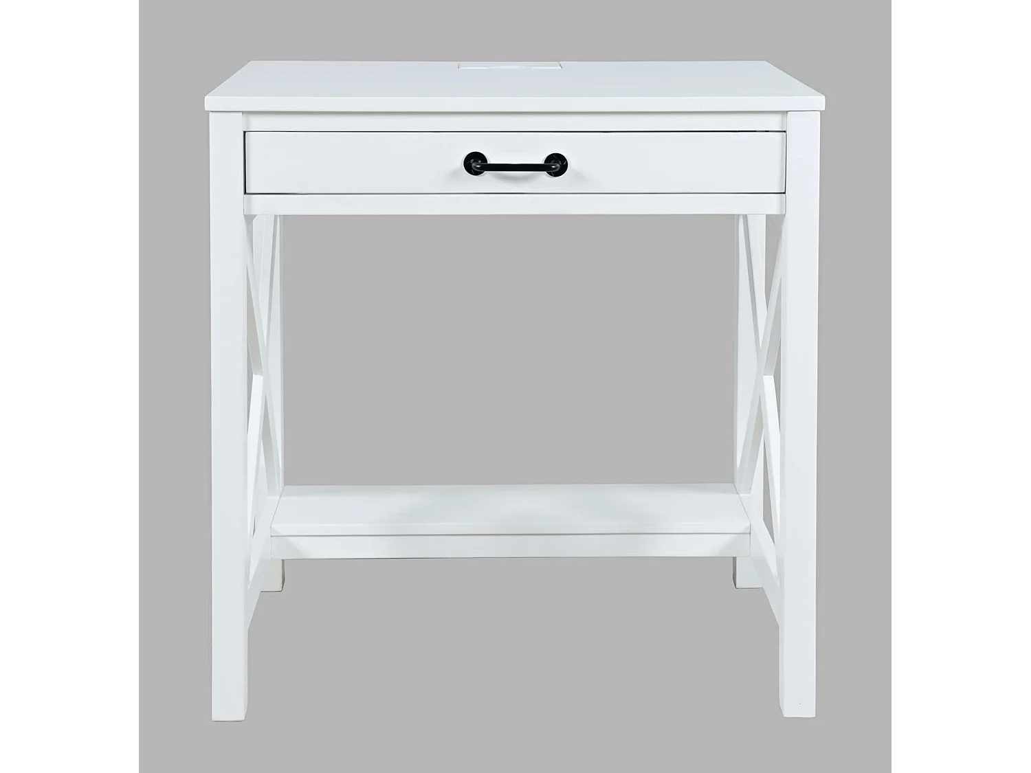 Biurko 76x79x51 cm białe Avola AV2025-30W 4798724