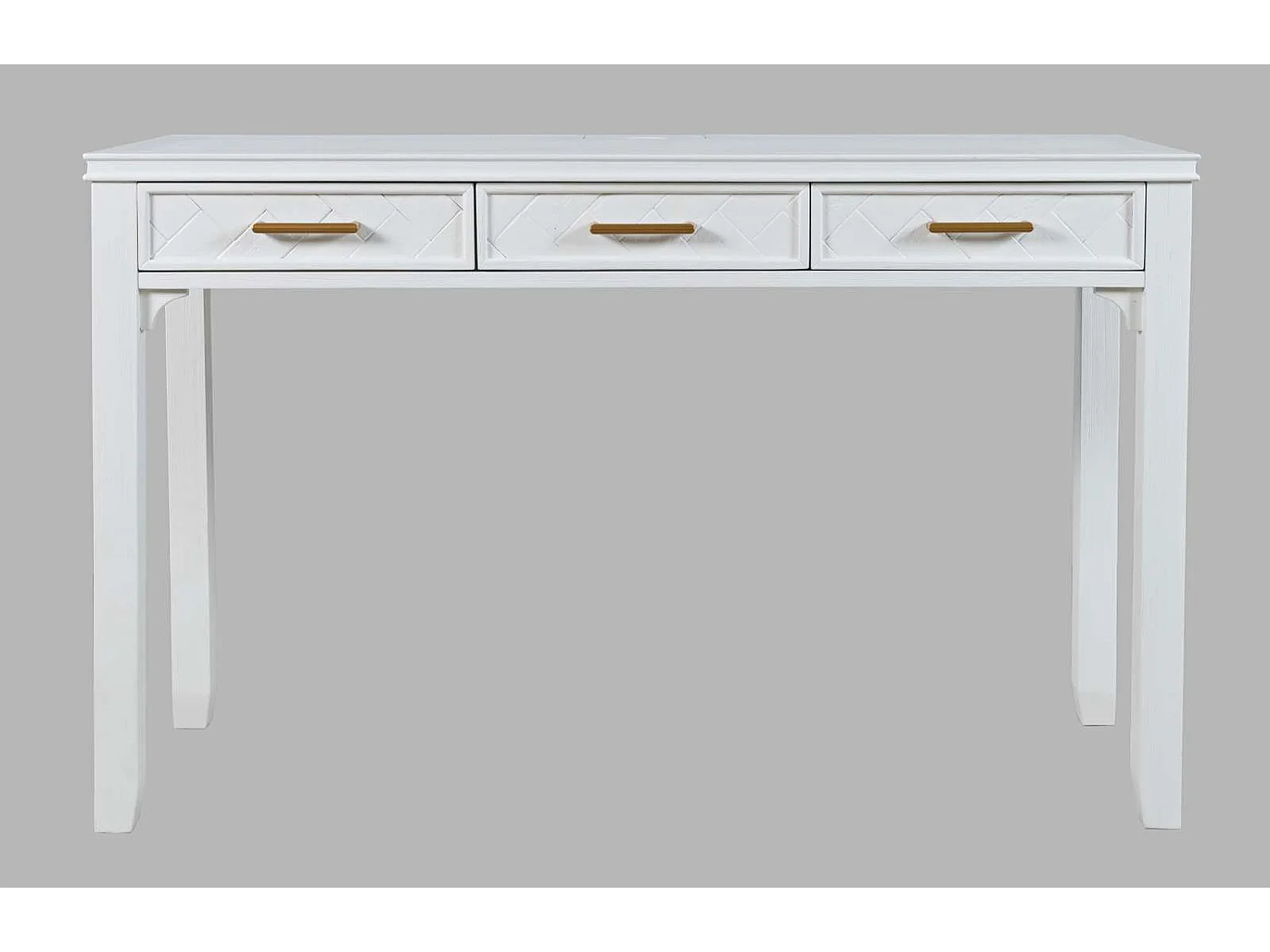 Biurko 122x76x46 cm białe Avola AV2056-48 4798710