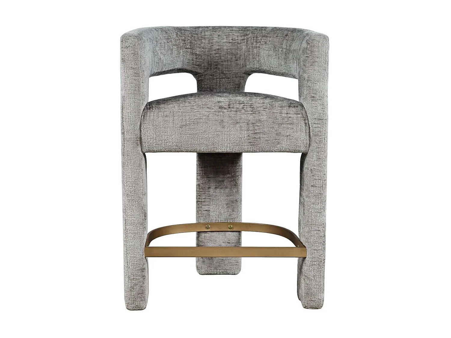 Hoker barowy 61x89x57 cm srebrno-szary Leith LET71HG 4798831