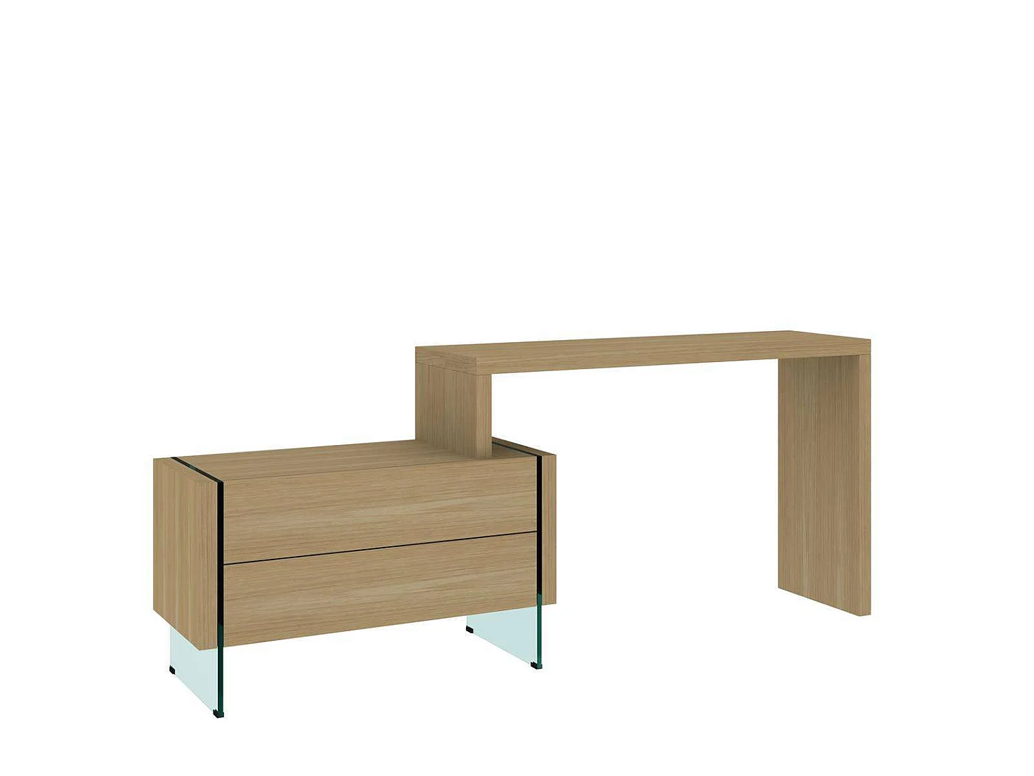 Biurko 88x75x39,5 cm Dąb Soho SH15 4798713