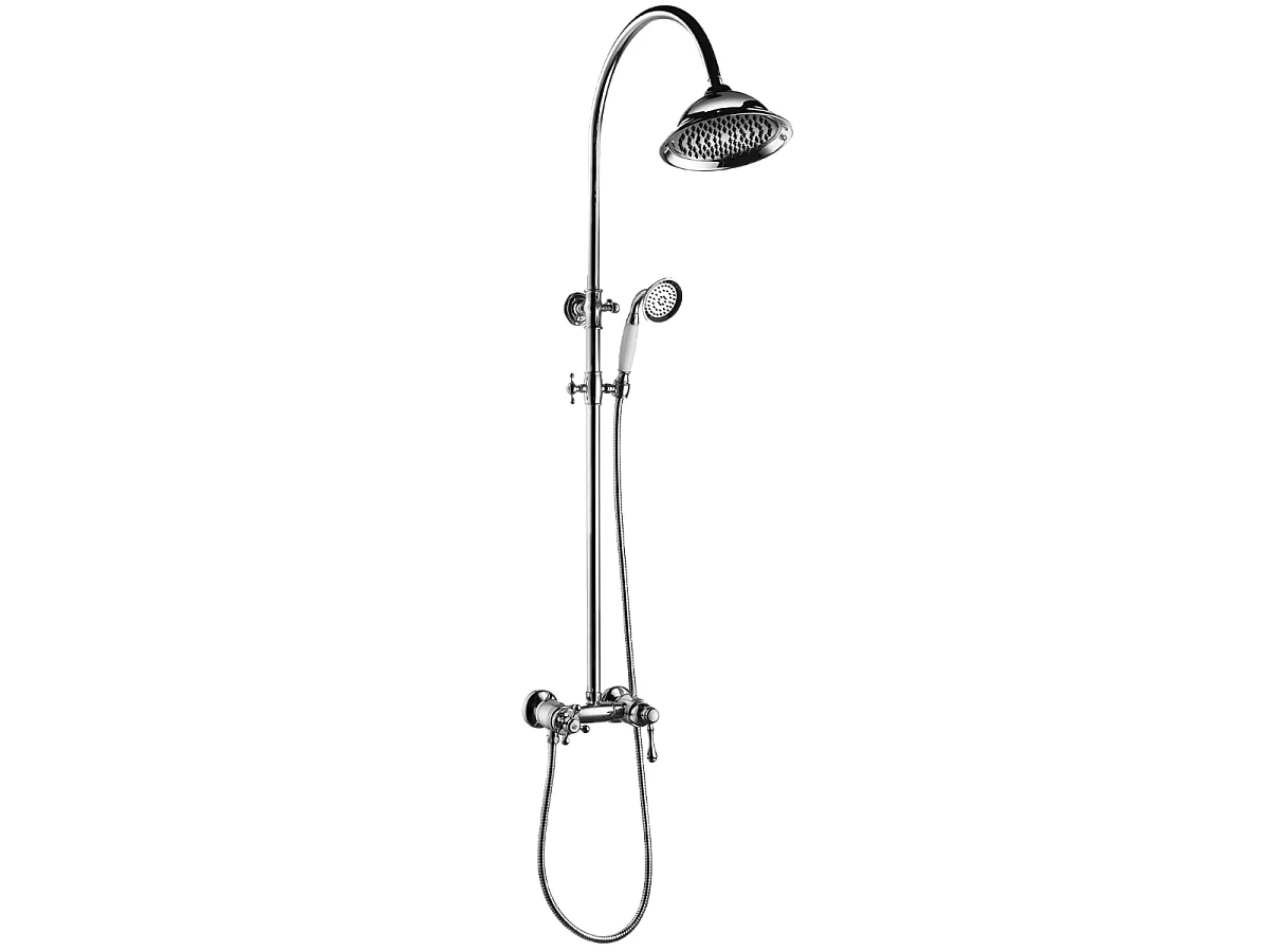 Leeds kolumna prysznicowa mechaniczna chromowana – Essebagno 3910432