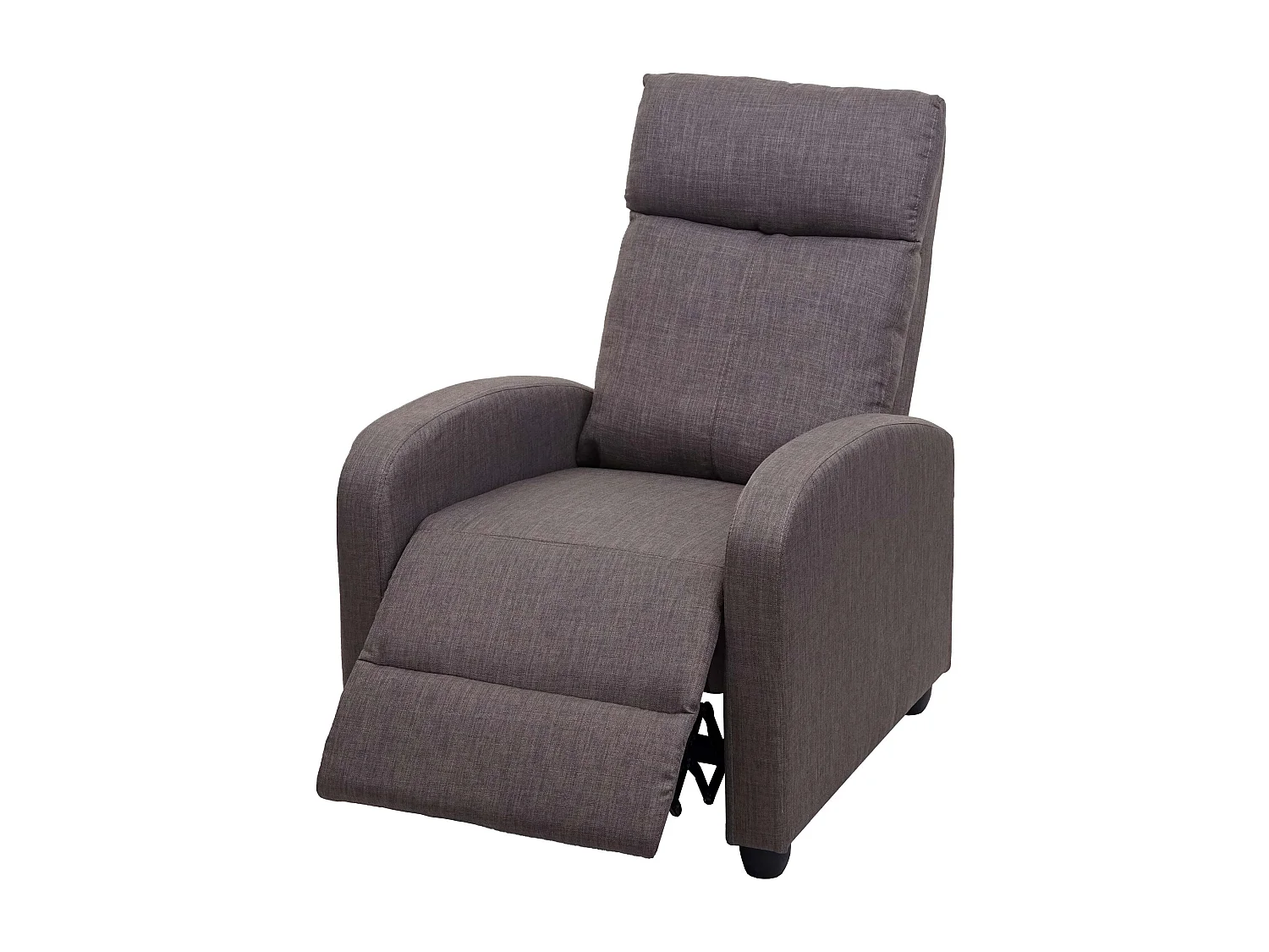 Fotel relaksacyjny MCW-F76, szaro-brązowy 1803467