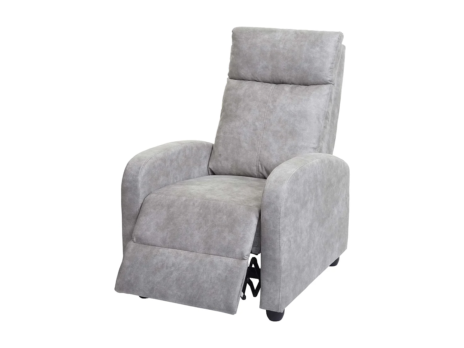 Fotel relaksacyjny MCW-F76, vintage jasnoszary 1803473
