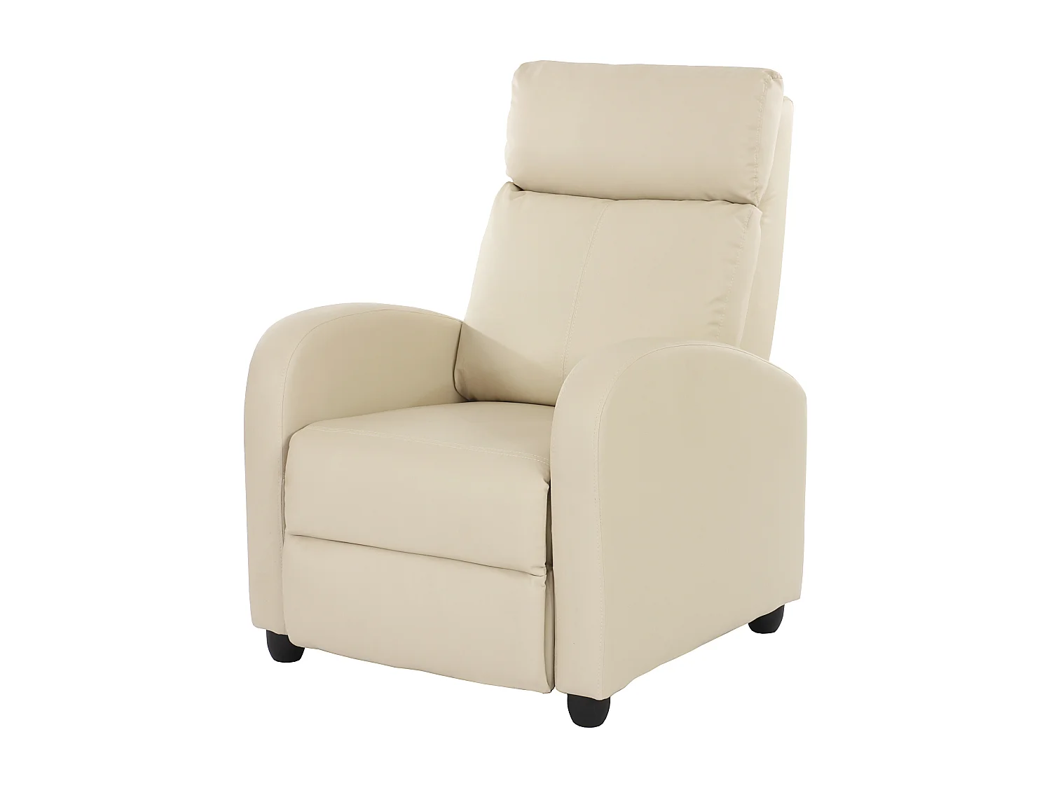Fotel relaksacyjny Dallas, kremowy 1803517