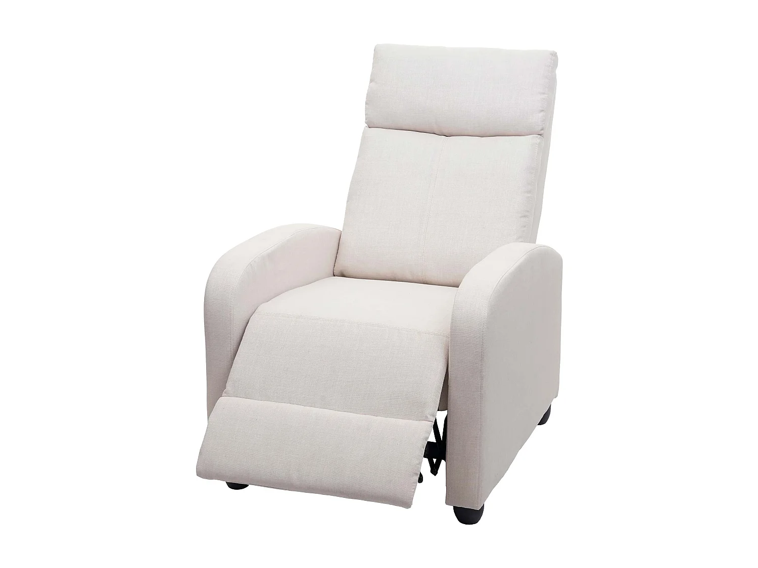 Fotel relaksacyjny MCW-F76, kremowy 1803639