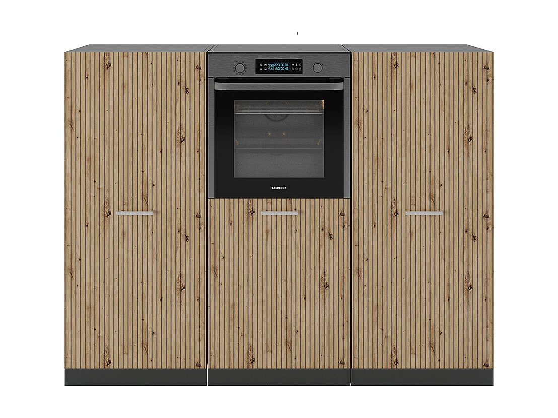 Blok kuchenny artisan dąb/antracyt 180x46x81.6 r-line 4780068