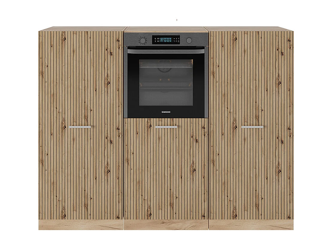 Blok kuchenny dąb artisan/dąb goldkraft 180x46x81.6 r-line 4780825
