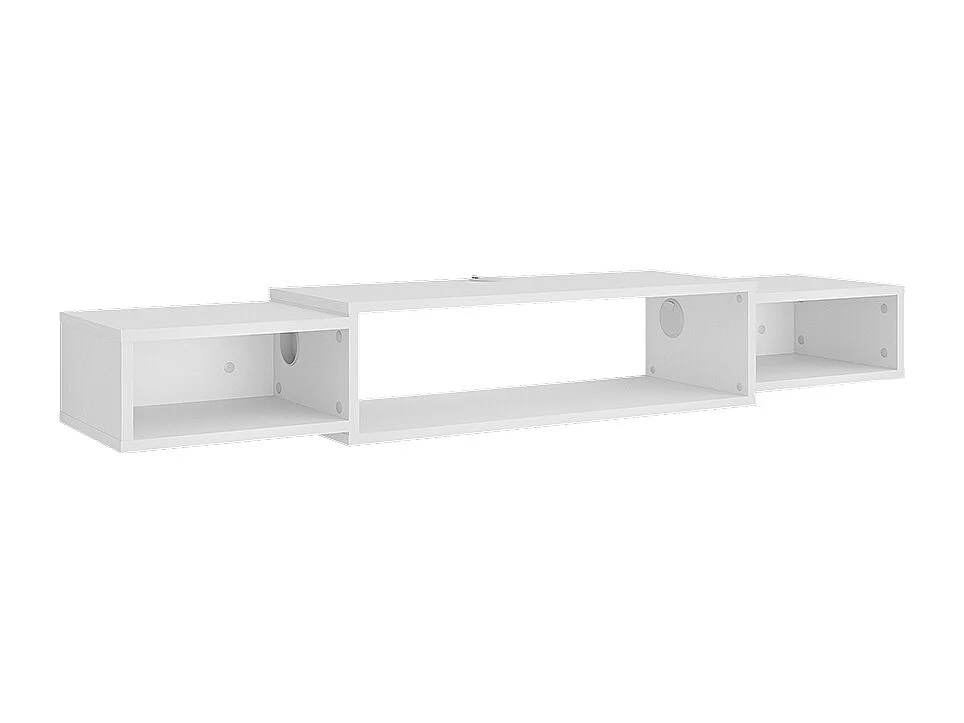 Lowboard biały 139.7x29x20.3 nordic 4784215