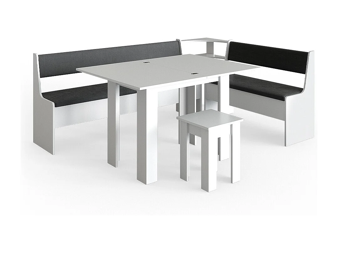 Corner Bank Group biały 210x150x80 roman 4783988 - obrazek 1