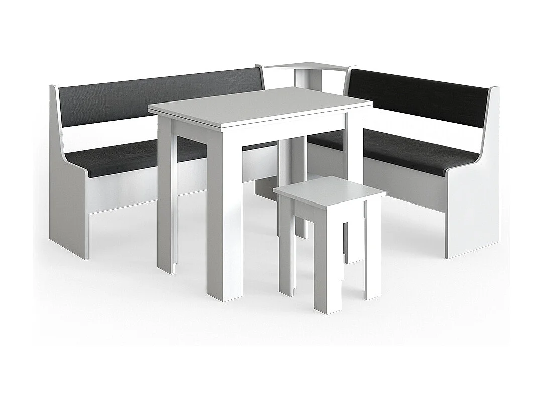 Corner Bank Group biały 180x150x80 roman 4784000 - obrazek 1