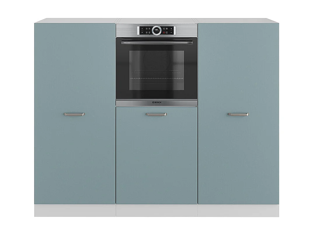 Blok kuchenny niebiesko-szary/biały 180x46x81.6 r-line 4779923
