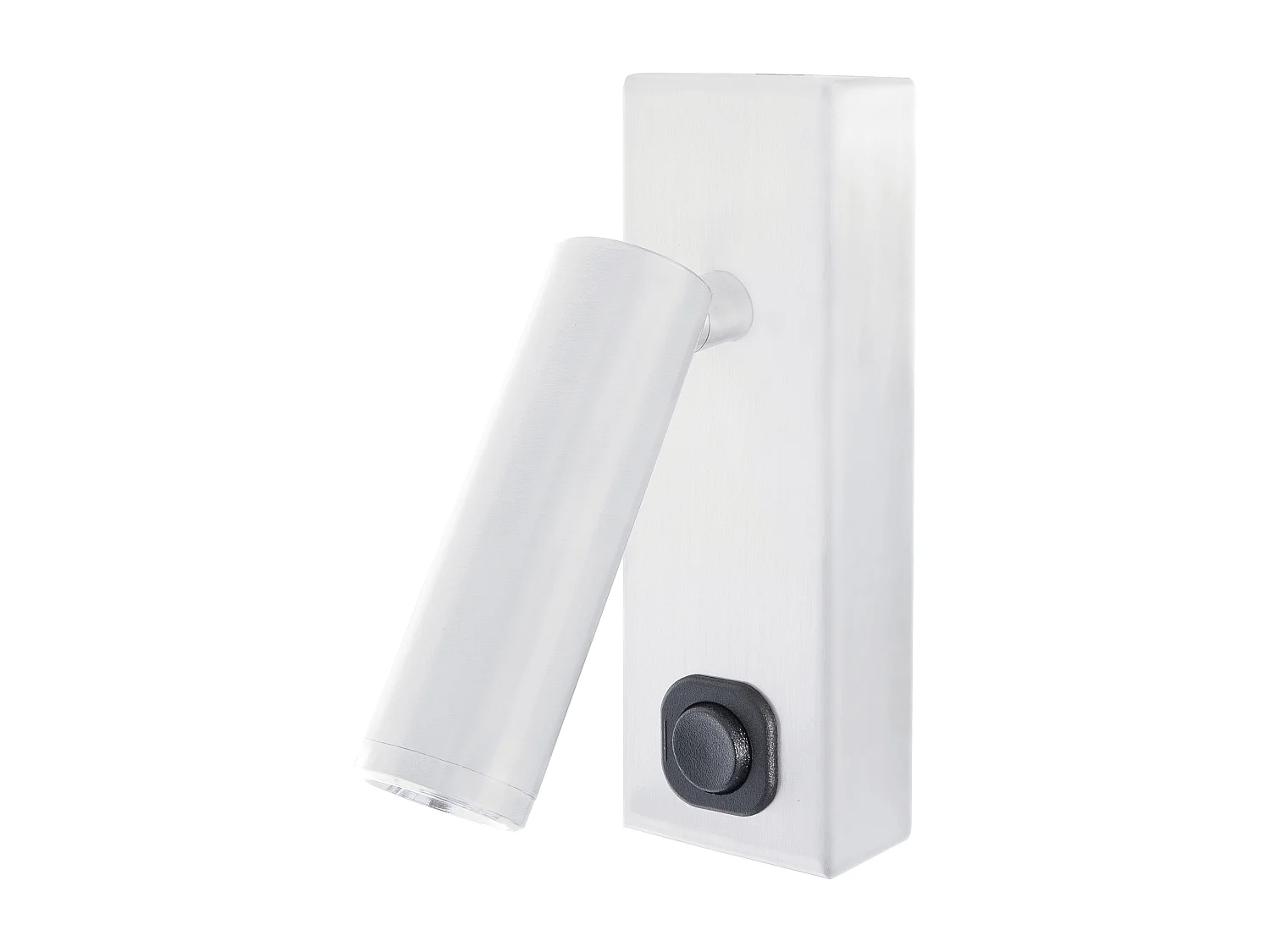 Kinkiet TOSACANA o nowoczesnym i wszechstronnym stylu - Wysoko?? 14 cm - 3W SMD LED - 200 lm i 3k - 90° i 180° - w??czanie i wy??czanie - IP20 - stal i biel 3715163 - obrazek 1