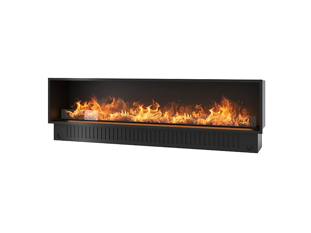 Kominek parowy do zabudowy Invapo Inside 2200 - wielokolorowy płomień, efekt 3D i sterowanie aplikacją, zbiornik 2,4 l - 220 cm 4193756 - obrazek 1