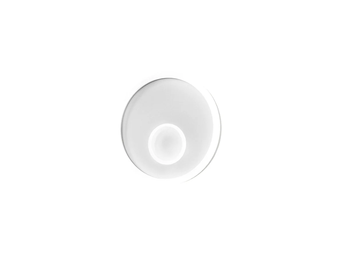 Kinkiet LED Melania, 50 W, biały, 2100 lm, ciepłe światło 3000 K, satynowane aluminium i metakrylan, IP20, nowoczesny design, średnica 50 cm 4120600 - obrazek 1