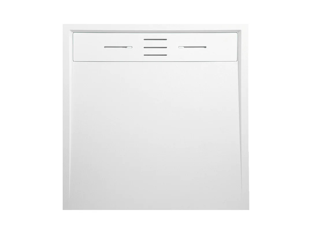 Brodzik prysznicowy z żywicy 90 x 90 Biały łupina - Essebagno 4978652 - obrazek 1