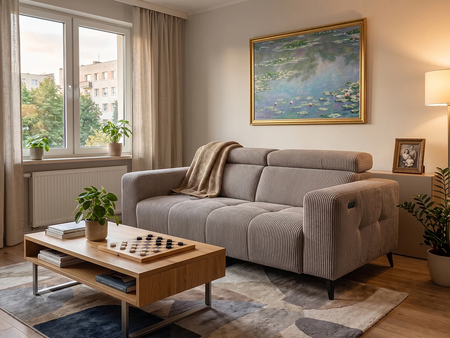 Kanapa Nicolette Elektryczna z USB i Regulowanymi Zagłówkami – Nowoczesna Sofa Premium 4996342 - obrazek 1
