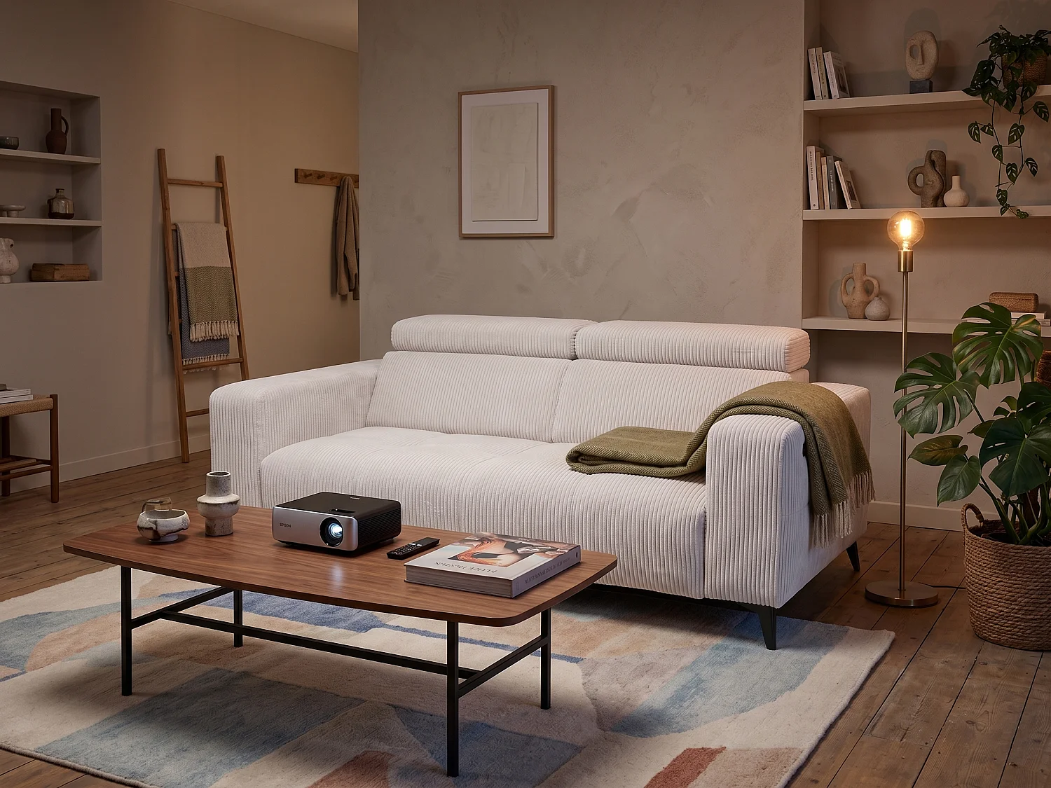 Kanapa Nicolette Elektryczna z USB i Regulowanymi Zagłówkami – Nowoczesna Sofa Premium 4996345 - obrazek 1