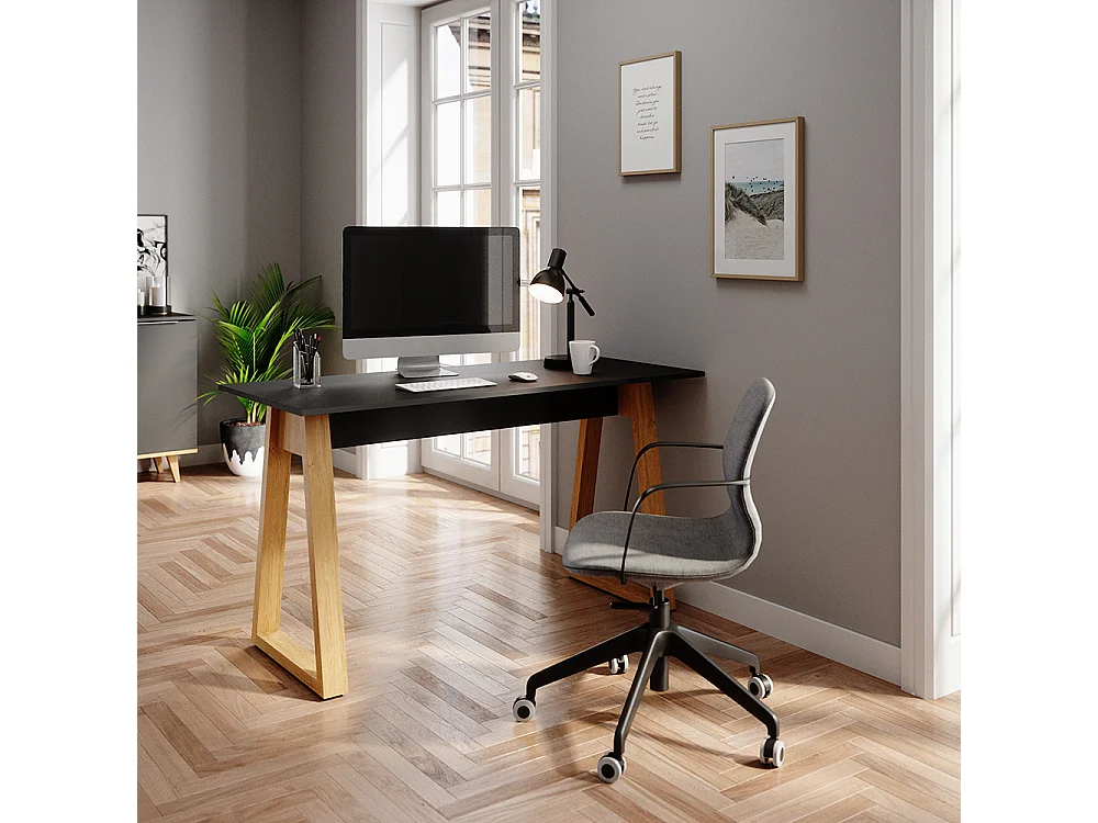 Biurko antracyt 138x60x77 nautica 4783426