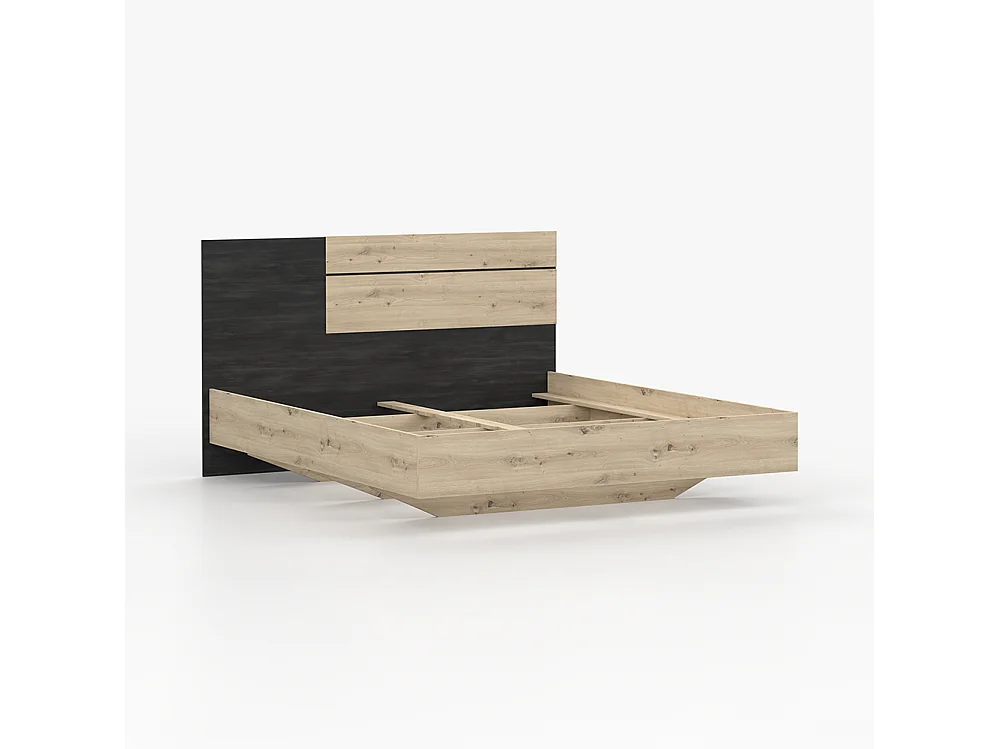 Łóżko 160×200 Bafra Artisan, Sosna Norweska 5000816 - obrazek 1